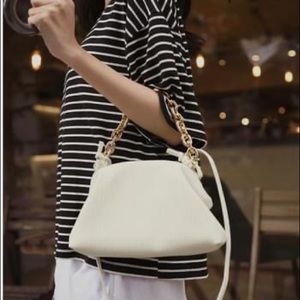 White crossbody bag